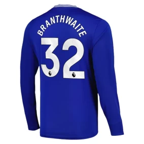 Prima Maglia Branthwaite Everton 2024/2025 Manica Lunga